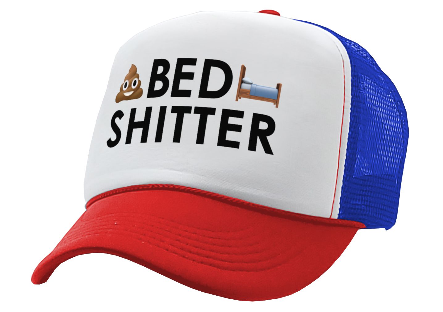 BED S___TER - Five Panel Retro Style TRUCKER Cap