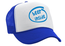 Load image into Gallery viewer, BEER INSIDE - parody college drinking - Trucker Hat
