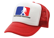 Load image into Gallery viewer, MAJOR LEAGUE SQUATCHIN&#39; - Five Panel Retro Style TRUCKER Cap
