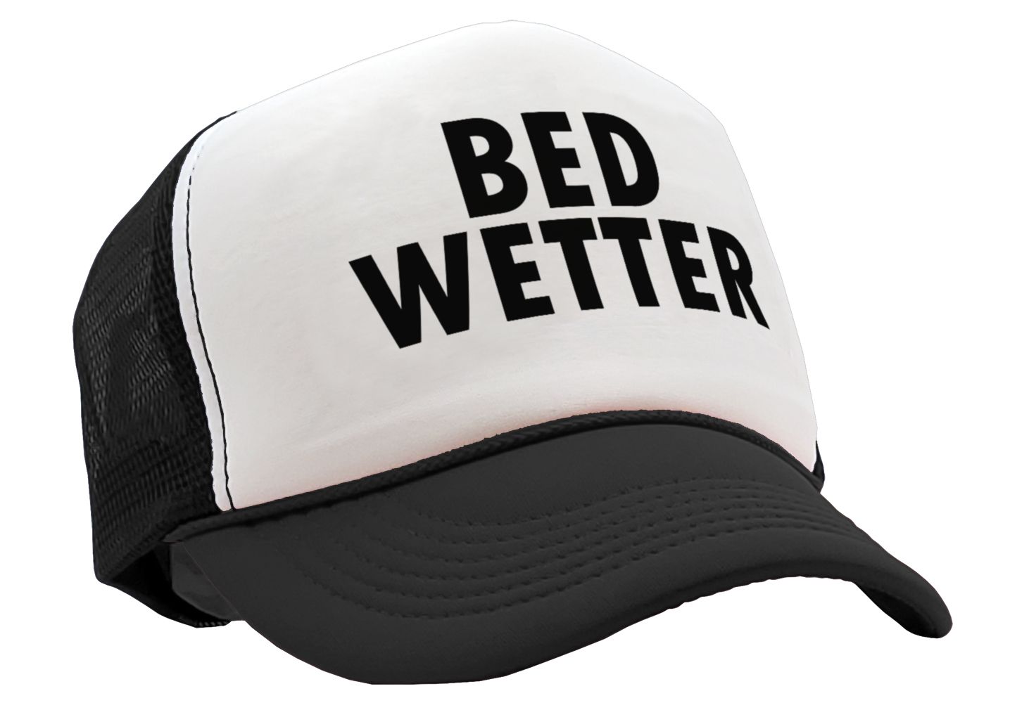 Bed Wetter - Five Panel Retro Style TRUCKER Cap