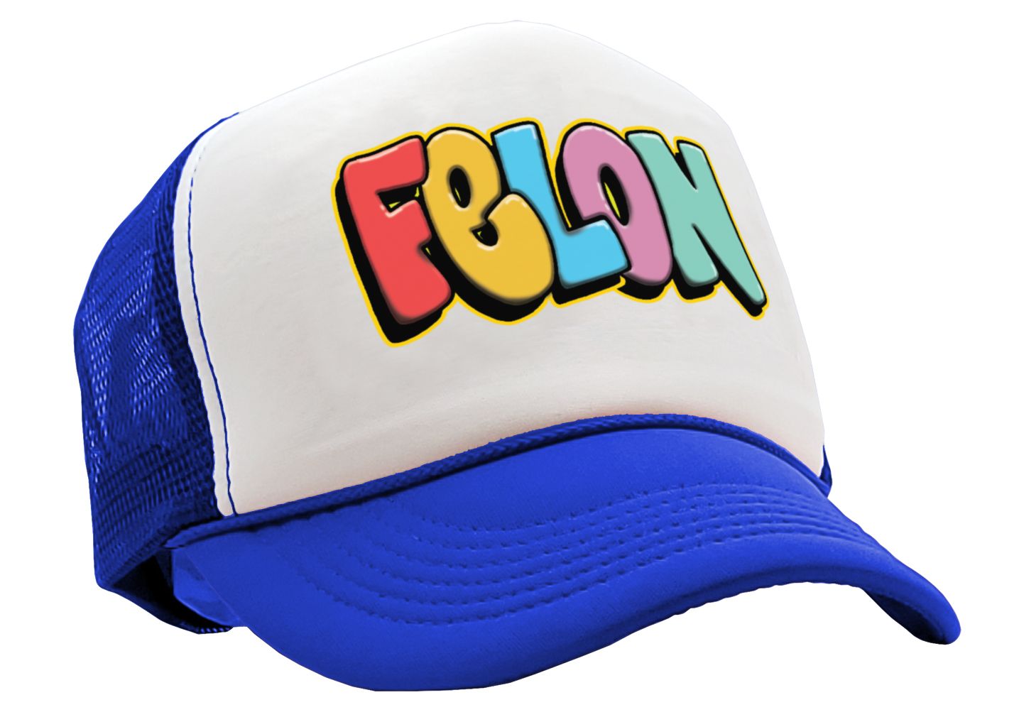 Felon - Five Panel Retro Style TRUCKER Cap