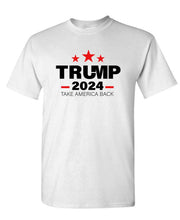 Load image into Gallery viewer, Trump 2024 Take America Back v2 Political Conservative Unisex T-Shirt - MAGA
