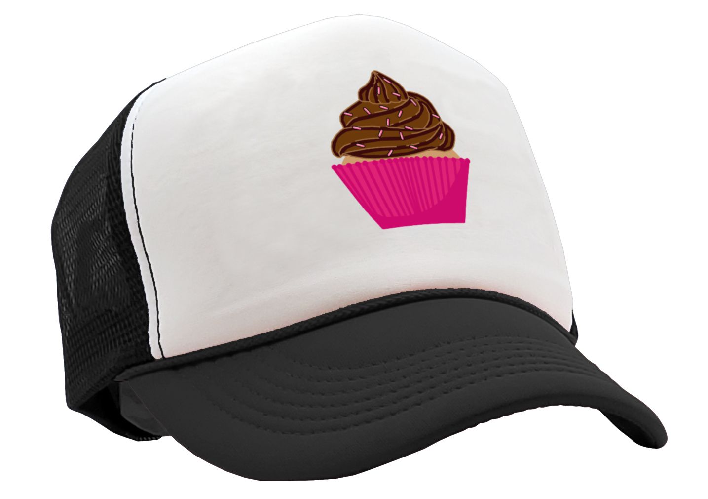 CUPCAKE - Five Panel Retro Style TRUCKER Cap