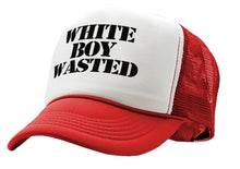 Load image into Gallery viewer, White Boy Wasted - Five Panel Retro Style TRUCKER Cap
