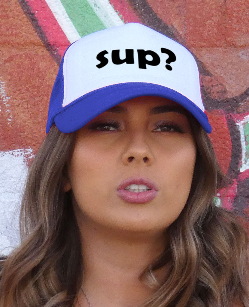 SUP? - Five Panel Retro Style TRUCKER Cap