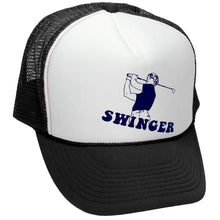 Load image into Gallery viewer, Swinger Trucker Hat - Mesh Cap - Five Panel Retro Style TRUCKER Cap
