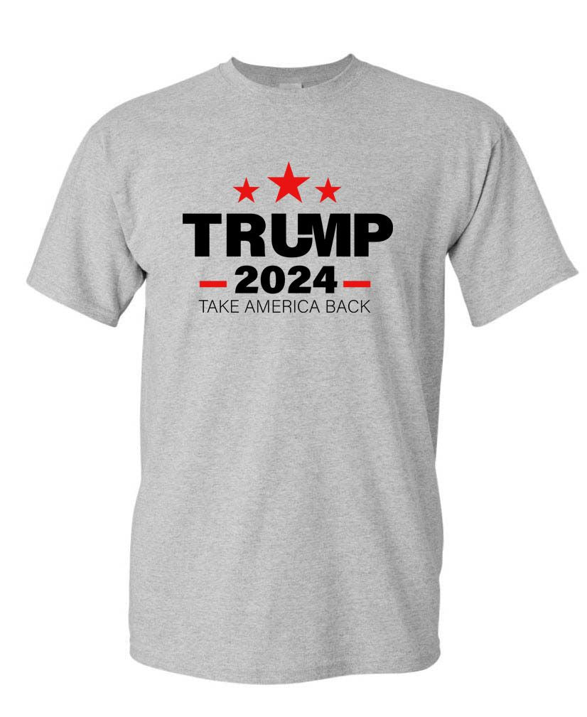 Trump 2024 Take America Back v2 Political Conservative Unisex T-Shirt - MAGA