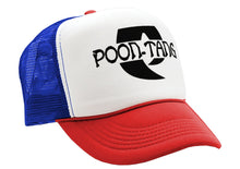 Load image into Gallery viewer, POON TANG CLAN - parody sexy joke gift - Vintage Retro Style Trucker Cap Hat - Five Panel Retro Style TRUCKER Cap
