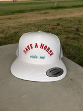 Load image into Gallery viewer, Save A Horse, Ride Me - Adjustable Snapback Trucker Hat
