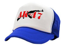 Load image into Gallery viewer, AK-47 - Assault Rifle - Five Panel Retro Style TRUCKER Cap
