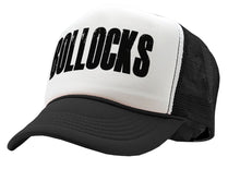 Load image into Gallery viewer, BOLLOCKS - british humor funny joke gag - Vintage Retro Style Trucker Cap Hat - Five Panel Retro Style TRUCKER Cap
