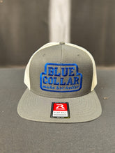 Load image into Gallery viewer, Blue Collar Make Her Holler - Adjustable Snapback Trucker Hat
