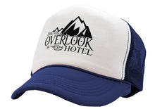 Load image into Gallery viewer, OVERLOOK HOTEL - scary movie horror film - Vintage Retro Style Trucker Cap Hat - Five Panel Retro Style TRUCKER Cap
