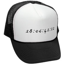 Load image into Gallery viewer, END OF THE WORLD Trucker Hat - Mesh Cap - Five Panel Retro Style TRUCKER Cap
