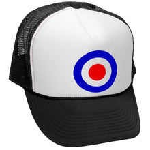 Load image into Gallery viewer, The Who Mod Target - Retro Vintage Style Trucker Cap Hat - Five Panel Retro Style TRUCKER Cap
