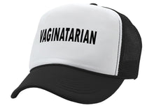 Load image into Gallery viewer, VAGINATARIAN - Five Panel Retro Style TRUCKER Cap
