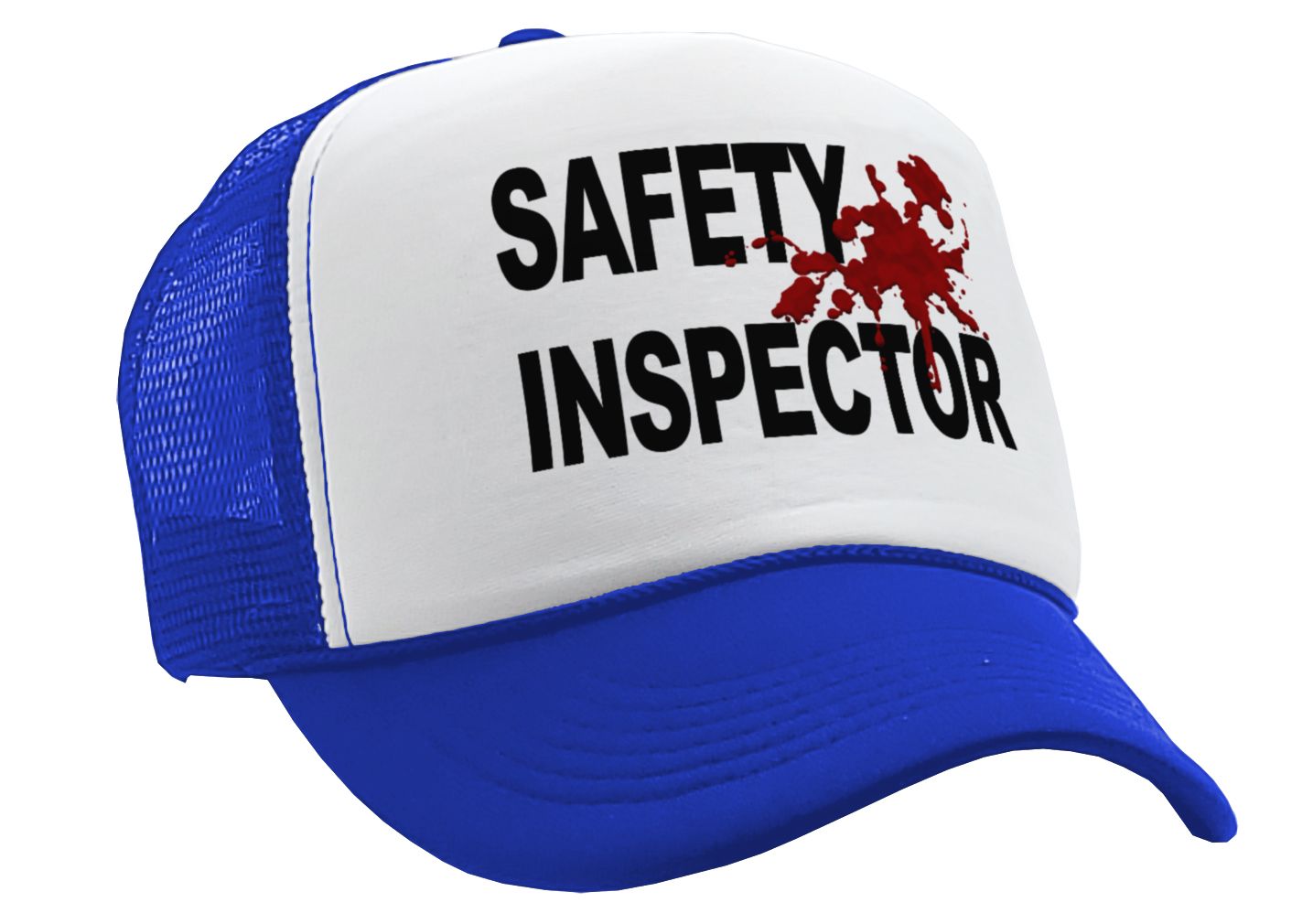 SAFETY INSPECTOR - Five Panel Retro Style TRUCKER Cap