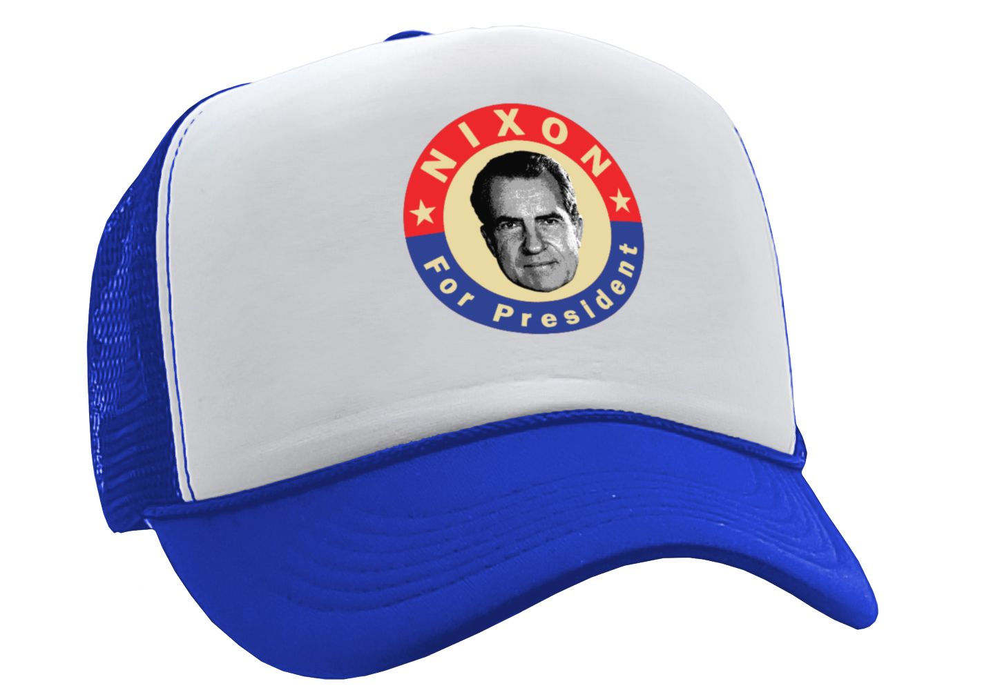 RICHARD NIXON for PRESIDENT 2020 - Five Panel Retro Style TRUCKER Cap