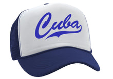 Load image into Gallery viewer, CUBA - hispanic pride latin america cubano - Vintage Retro Style Trucker Cap Hat - Five Panel Retro Style TRUCKER Cap
