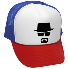 Load image into Gallery viewer, The One Who Knocks Trucker Hat - Mesh Cap - Five Panel Retro Style TRUCKER Cap
