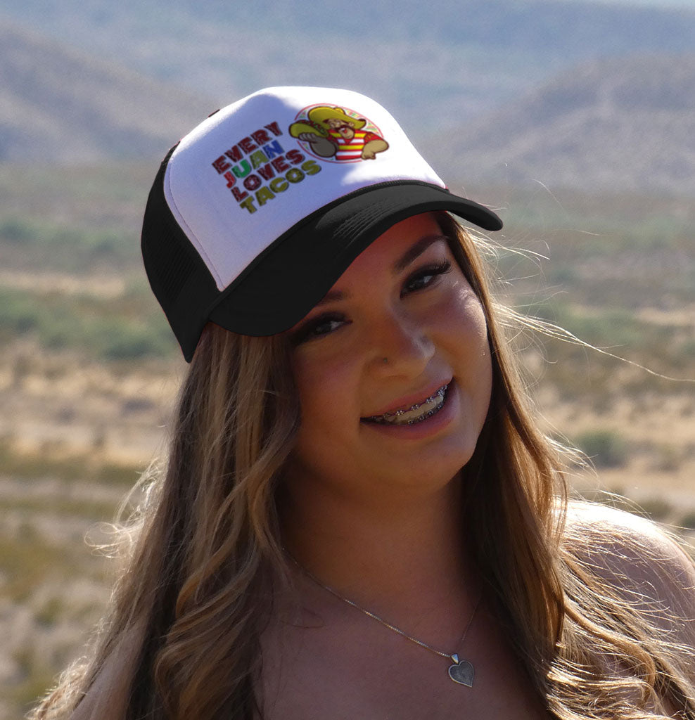 Every JUAN Loves Tacos - burrito - Five Panel Retro Style TRUCKER Cap