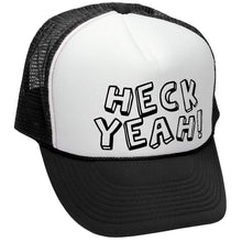 Load image into Gallery viewer, heckyeah Trucker Hat - Mesh Cap - Five Panel Retro Style TRUCKER Cap
