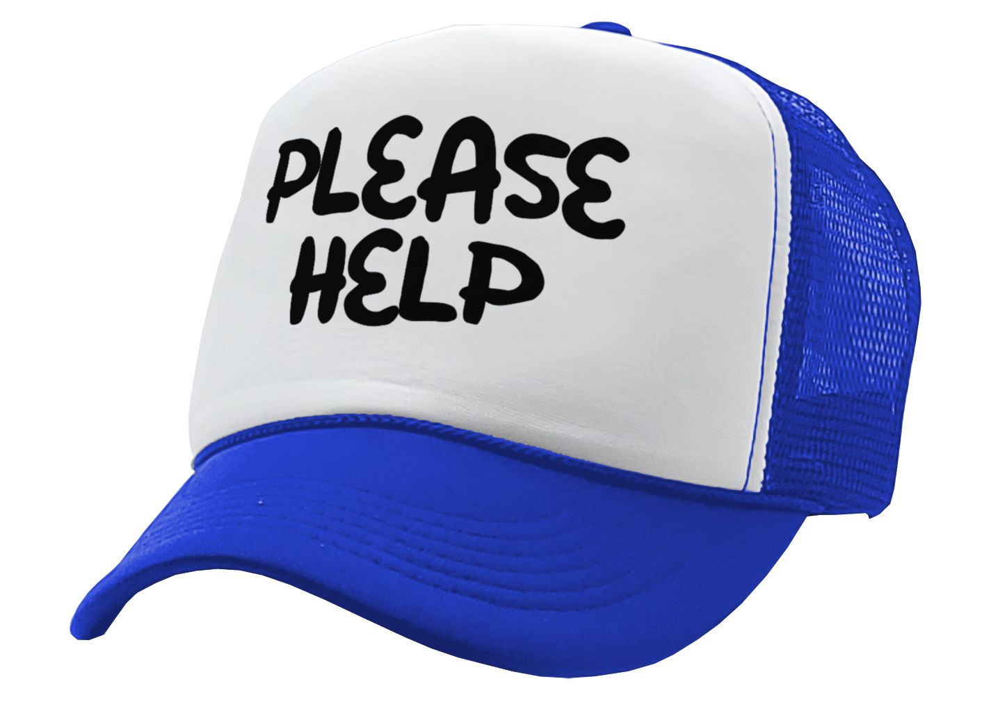 PLEASE HELP - Five Panel Retro Style TRUCKER Cap