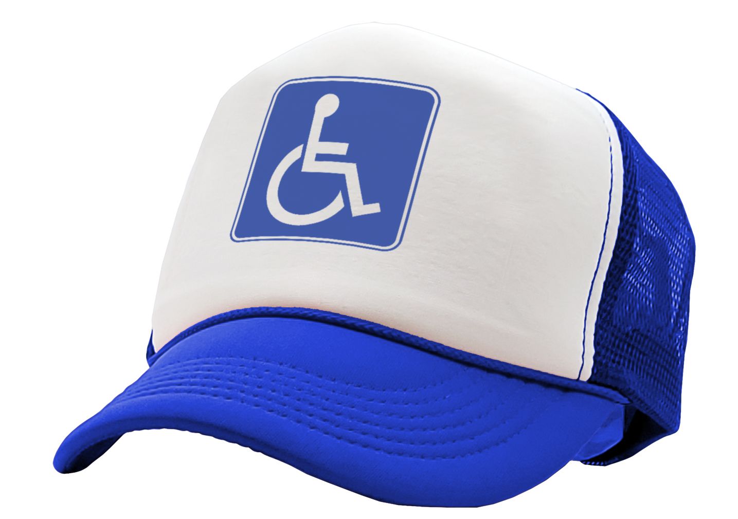 HANDICAPPED - Five Panel Retro Style TRUCKER Cap