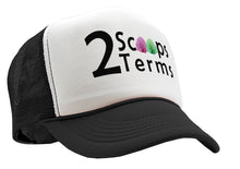 Load image into Gallery viewer, TWO SCOOPS - 2 TERMS - Five Panel Retro Style TRUCKER Cap
