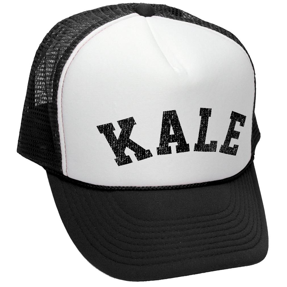 v2 Kale Trucker Hat - Mesh cap - Five Panel Retro Style TRUCKER Cap