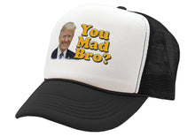 Load image into Gallery viewer, You Mad Bro - Five Panel Retro Style TRUCKER Cap
