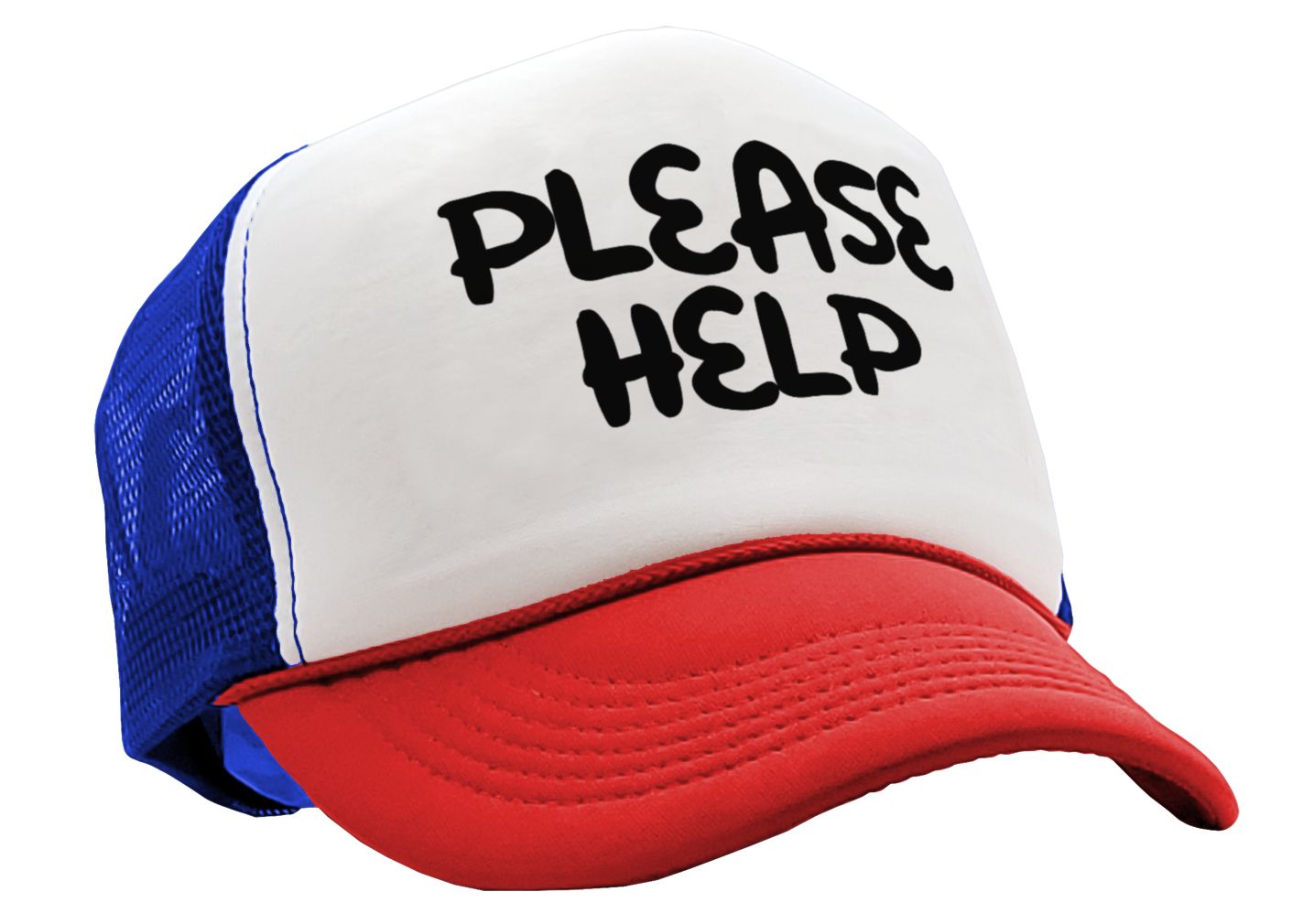 PLEASE HELP - Five Panel Retro Style TRUCKER Cap