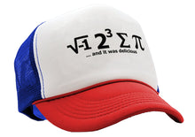 Load image into Gallery viewer, I ATE SOME PIE - Five Panel Retro Style TRUCKER Cap
