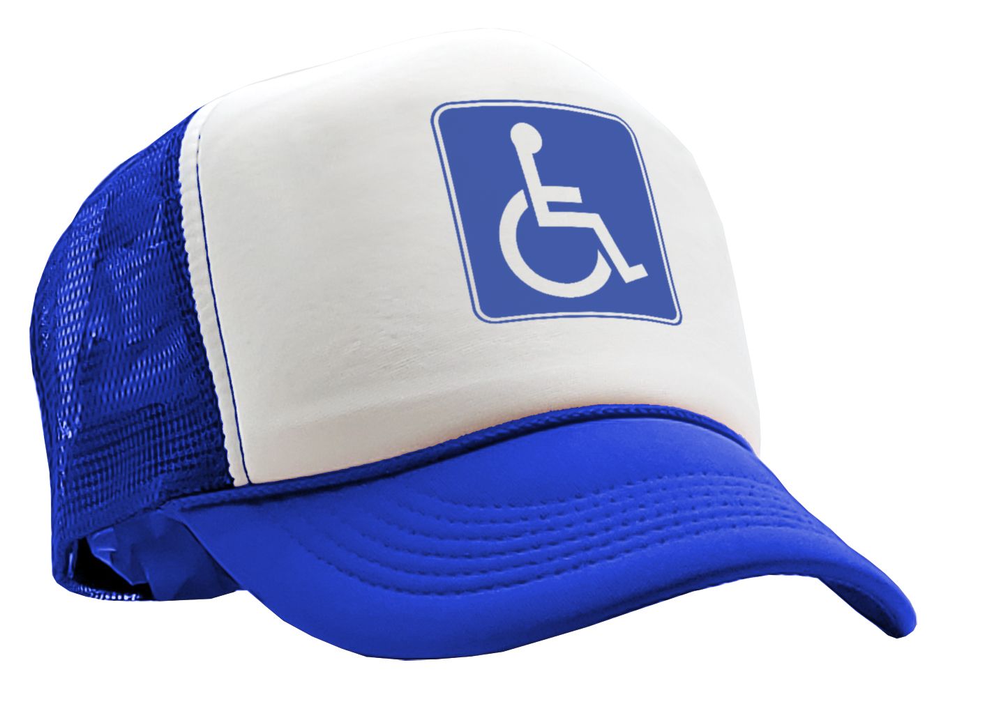 HANDICAPPED - Five Panel Retro Style TRUCKER Cap