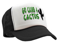 Load image into Gallery viewer, GO CLIMB a CACTUS - Five Panel Retro Style TRUCKER Cap
