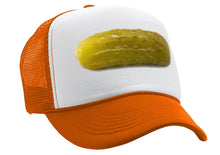 Load image into Gallery viewer, PICKLE - concession stand fair carvinal - Adult Trucker Cap Hat - Five Panel Retro Style TRUCKER Cap
