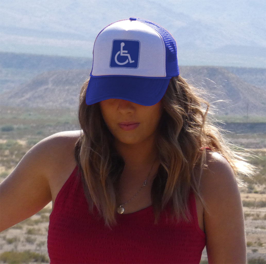 HANDICAPPED - Five Panel Retro Style TRUCKER Cap