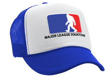 Load image into Gallery viewer, MAJOR LEAGUE SQUATCHIN&#39; - Five Panel Retro Style TRUCKER Cap
