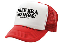 Load image into Gallery viewer, FREE BRA SIZINGS - Five Panel Retro Style TRUCKER Cap
