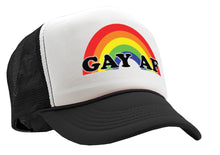 Load image into Gallery viewer, GAY AF - Five Panel Retro Style TRUCKER Cap
