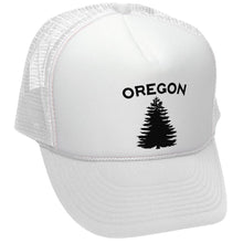 Load image into Gallery viewer, OREGON - us state salem portland beaver - Adult Trucker Cap Hat - Five Panel Retro Style TRUCKER Cap
