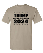 Load image into Gallery viewer, Trump 2024 - Take America Back Political Conservative Unisex T-Shirt - MAGA
