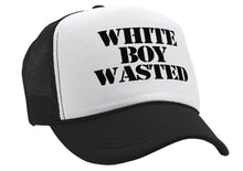 Load image into Gallery viewer, White Boy Wasted - Five Panel Retro Style TRUCKER Cap
