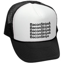 Load image into Gallery viewer, BaconStrips&amp;BaconStrips  Adjustable Snap Back Trucker Hat - Mesh Cap
