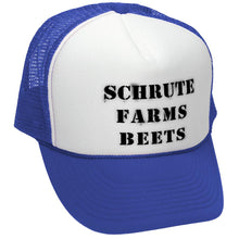 Load image into Gallery viewer, SCHRUTE FARMS - office beets tv funny show - Mesh Trucker Hat Cap - Five Panel Retro Style TRUCKER Cap
