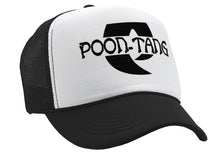 Load image into Gallery viewer, POON TANG CLAN - parody sexy joke gift - Vintage Retro Style Trucker Cap Hat - Five Panel Retro Style TRUCKER Cap
