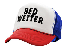 Load image into Gallery viewer, Bed Wetter - Five Panel Retro Style TRUCKER Cap
