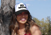 Load image into Gallery viewer, HI MOM - Five Panel Retro Style TRUCKER Cap
