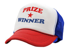 Load image into Gallery viewer, PRIZE WINNER - winning consolation gift - Adult Trucker Cap Hat - Five Panel Retro Style TRUCKER Cap
