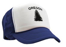 Load image into Gallery viewer, OREGON - us state salem portland beaver - Adult Trucker Cap Hat - Five Panel Retro Style TRUCKER Cap
